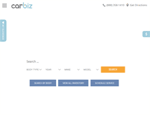 Tablet Screenshot of carbiz.com